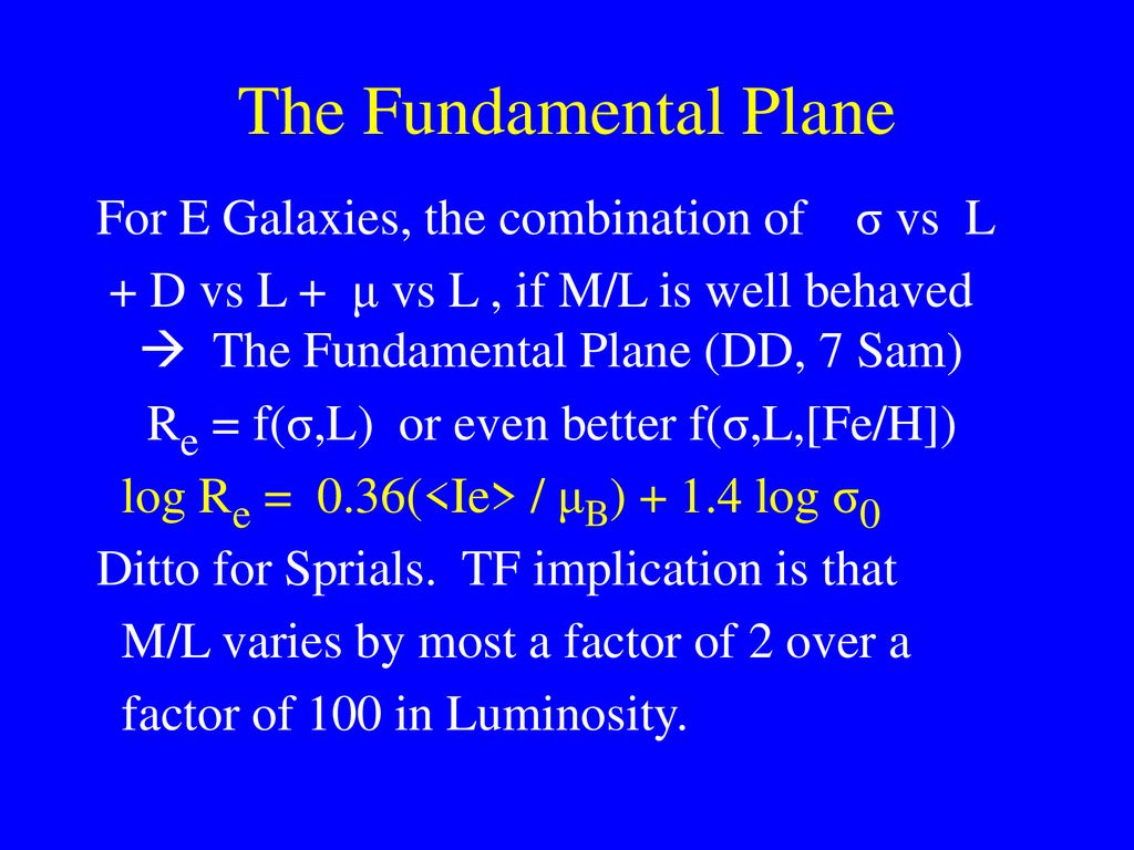 Ay2a Galaxies Dynamics Lecture 3 Galaxy Characteristics Ppt Download