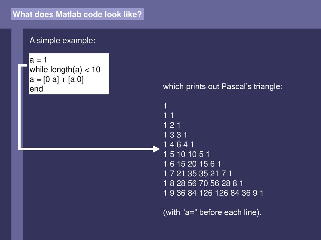 Introduction to matlab ppt download