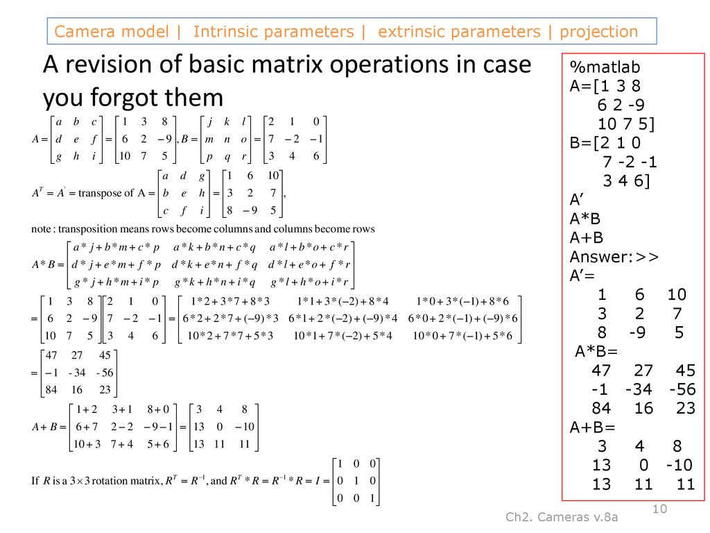 Chapter 2: Image processing and computer vision - ppt download