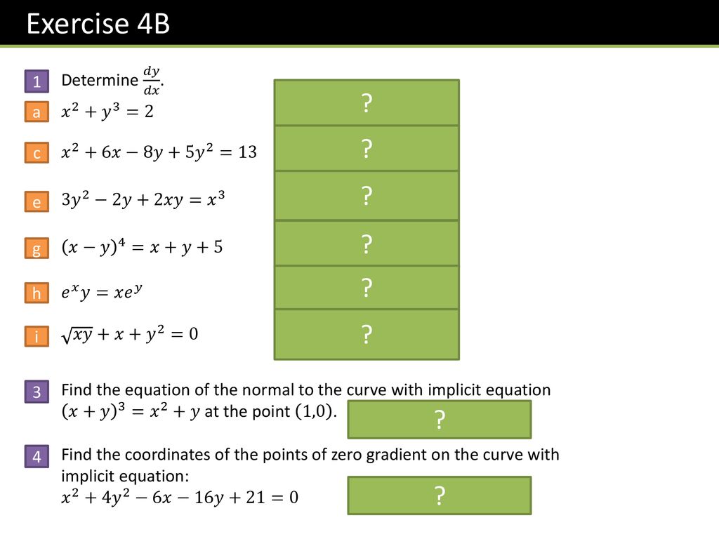C4 Chapter 4 Differentiation Ppt Download