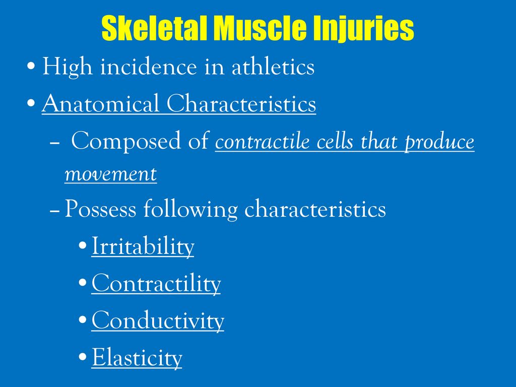 Chapter 9: Mechanisms And Characteristics Of Sports Trauma - Ppt Download