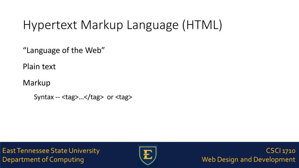 High Points CSCI 1710 Fall ppt download