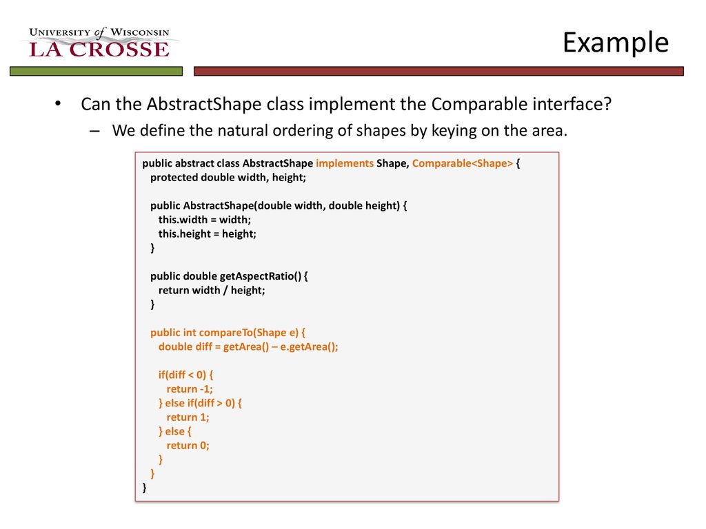 Abstract classes and Interfaces - ppt download