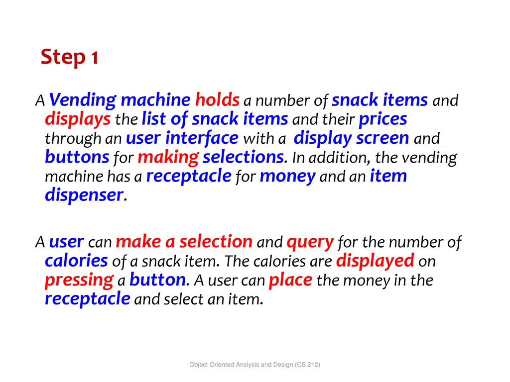 CS212: Object Oriented Analysis and Design - ppt download