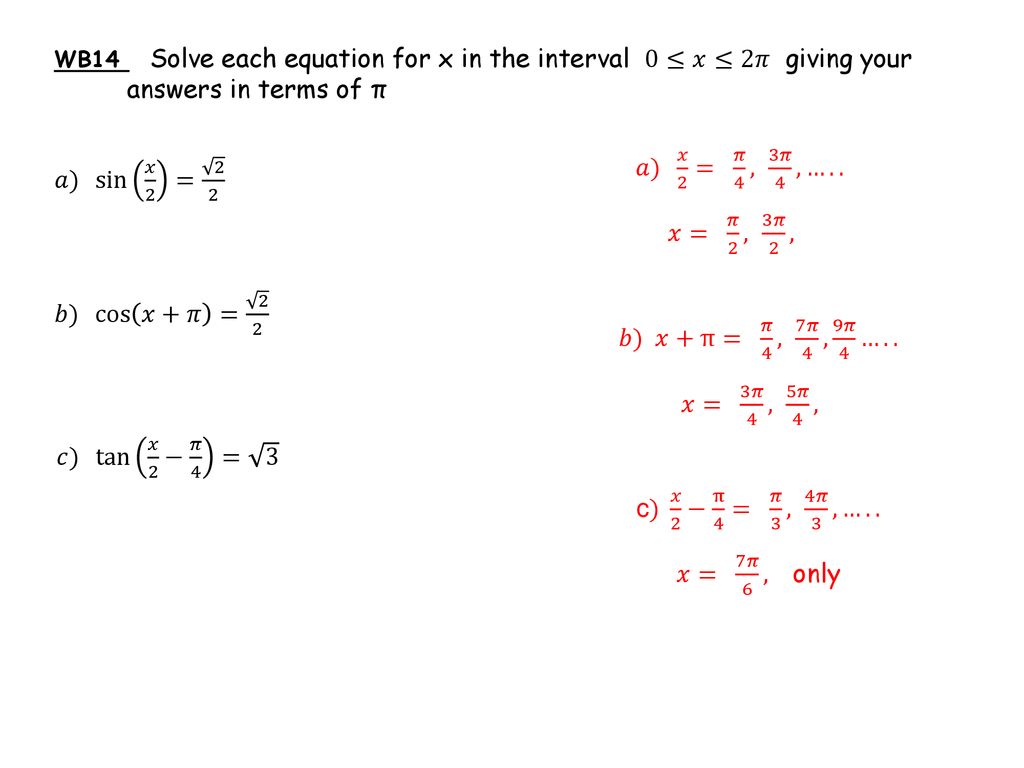 Trig Graphs And Equations Ppt Download Trig Graphs And Equations Ppt Download