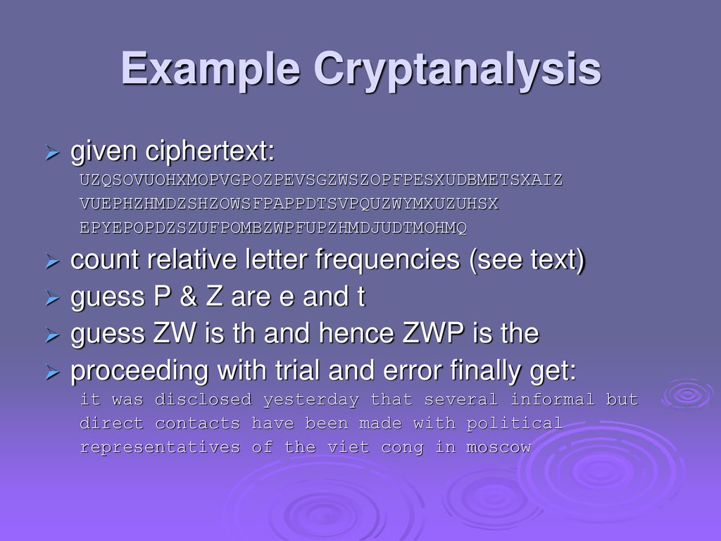 Cryptography and Network Security Chapter 2 - ppt download