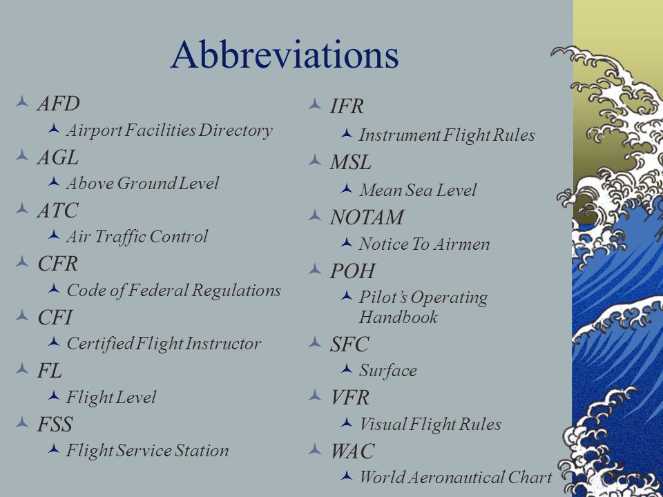 Flight Service Station On Sectional Chart