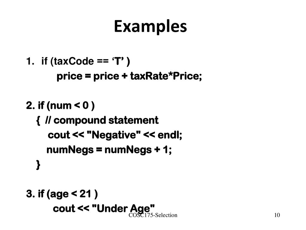 Decisions Given hours worked and pay rate, calculate total pay - ppt ...