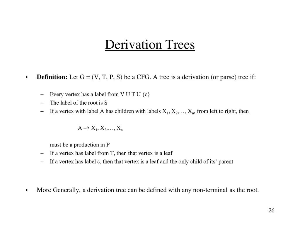 Context Free Grammars And Languages Ppt Download