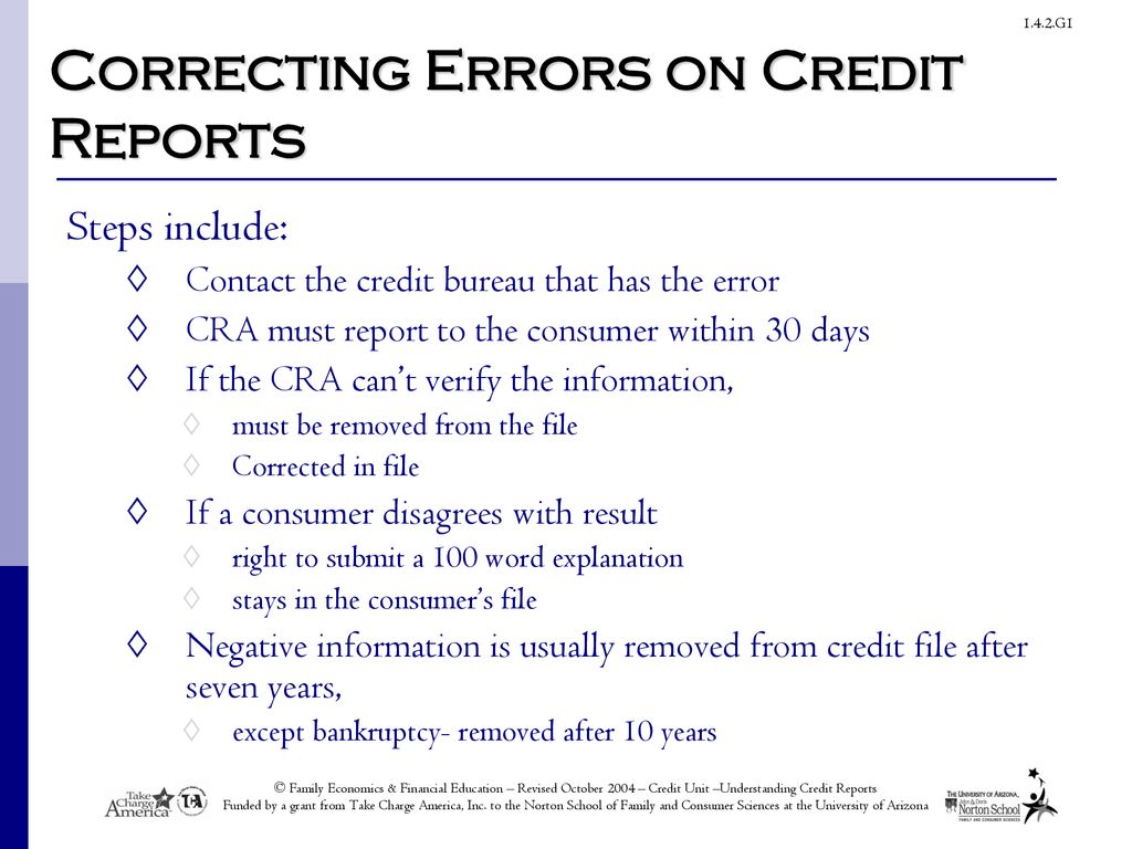 Understanding credit reports ppt download