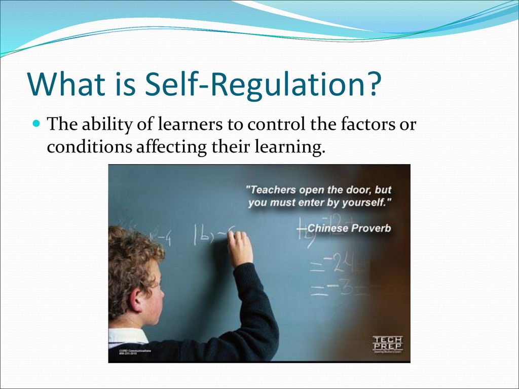How to be a self regulated learner ppt download