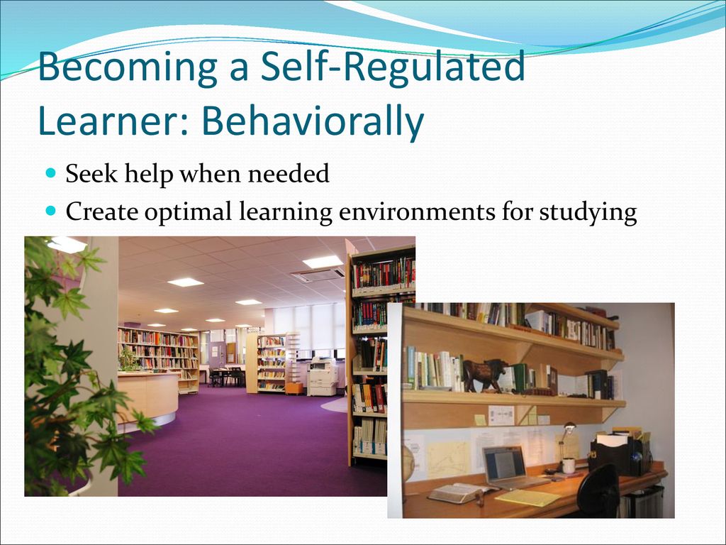 How to be a self regulated learner ppt download