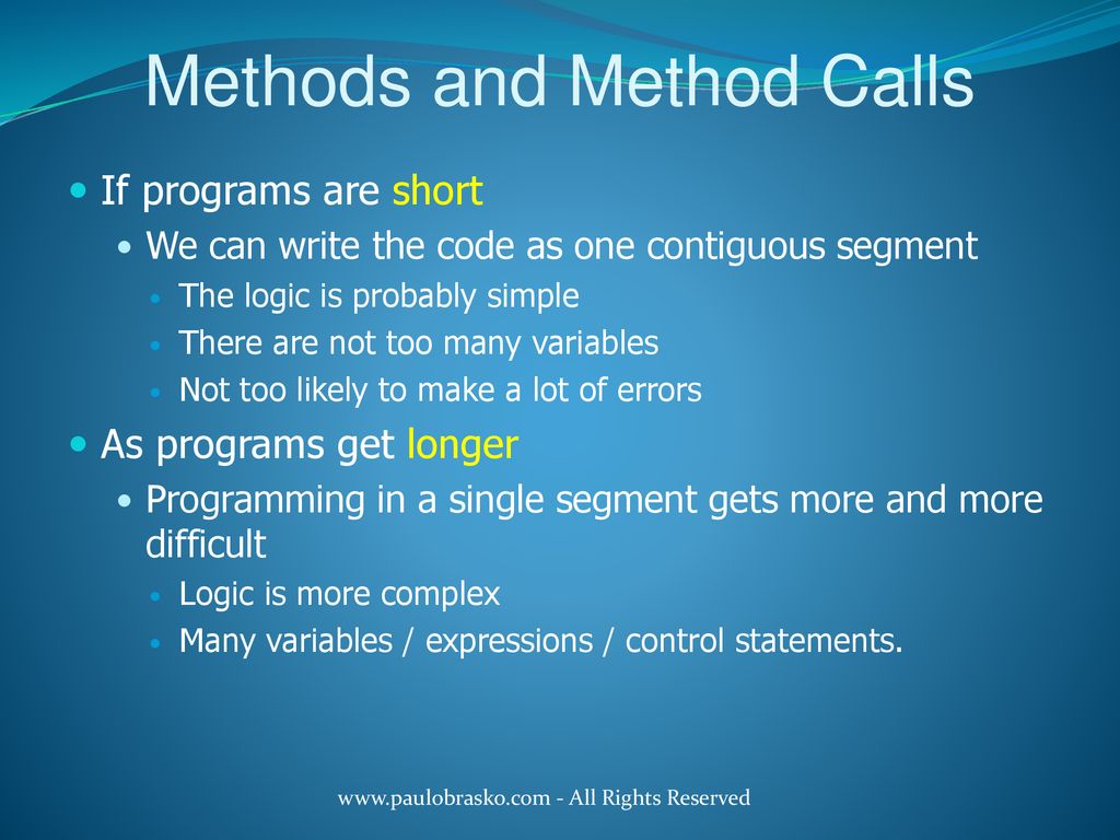 INTERMEDIATE PROGRAMMING USING JAVA - ppt download
