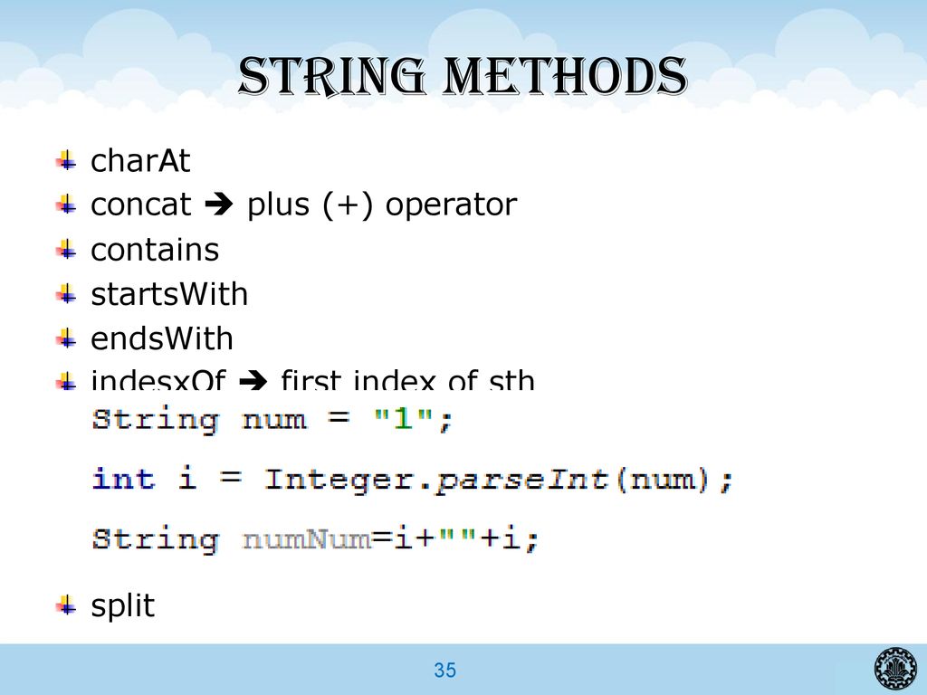 Advanced Programming in Java - ppt download