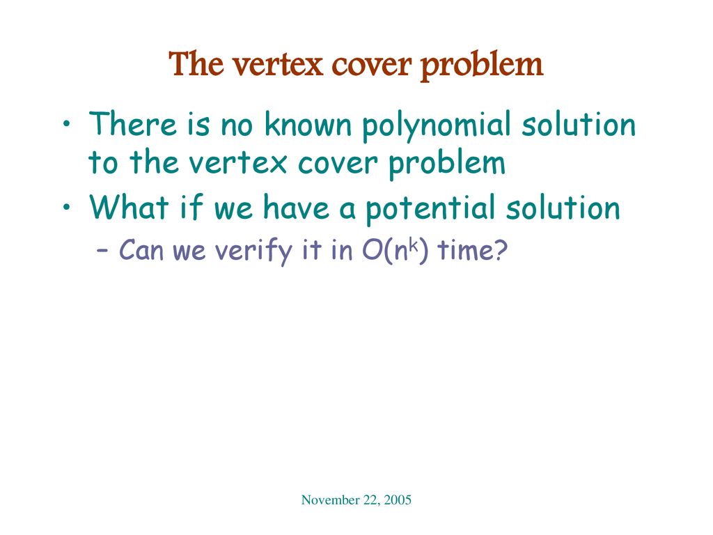 Csci 2670 introduction to theory of computing ppt download