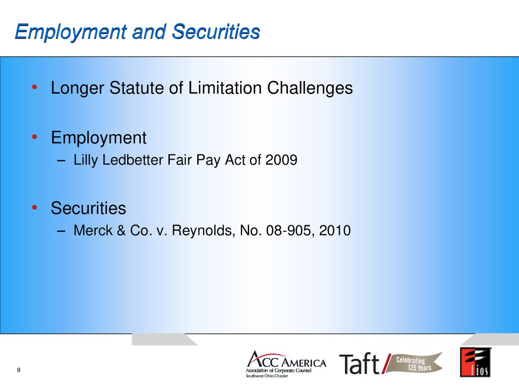Employment and Securities