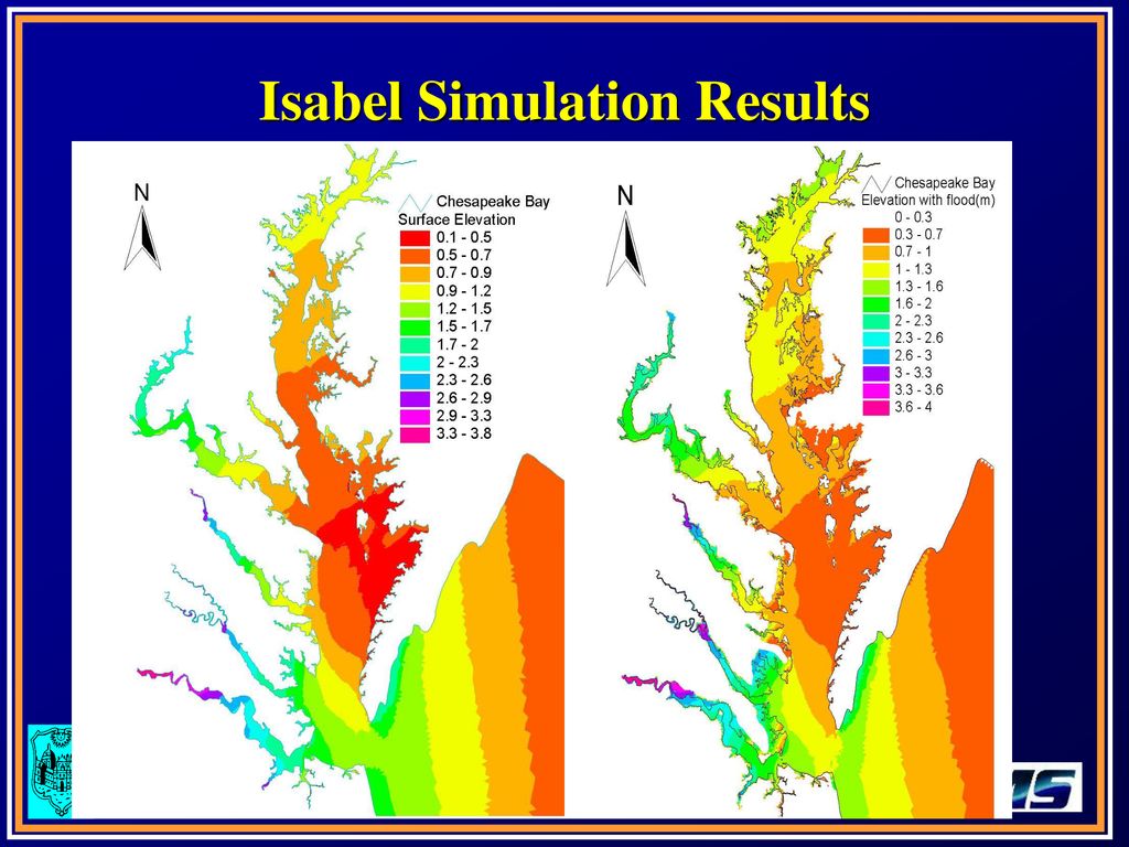 Isabel Simulation Results