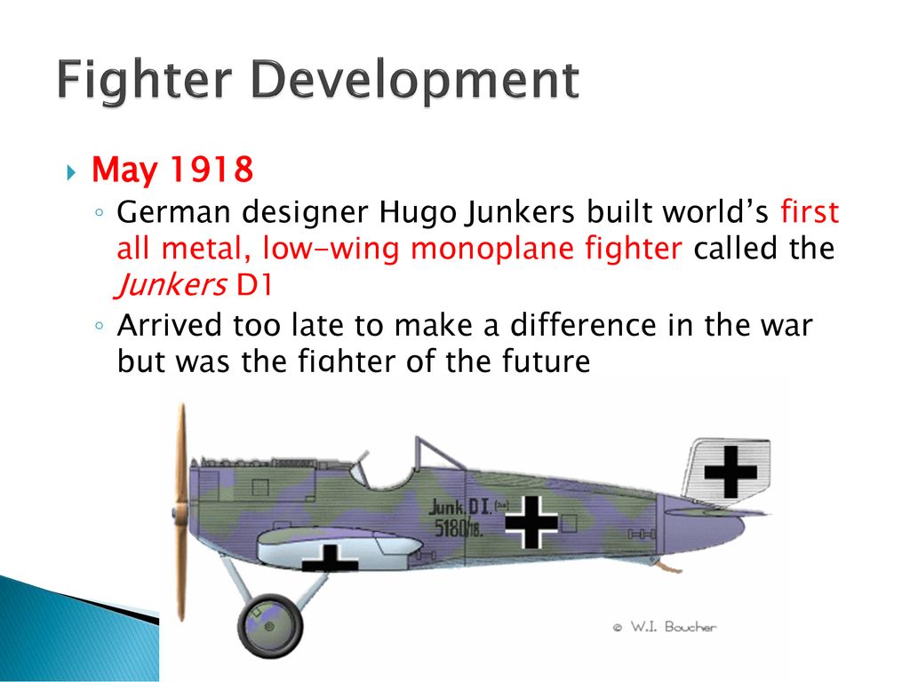Fighter Development May 1918