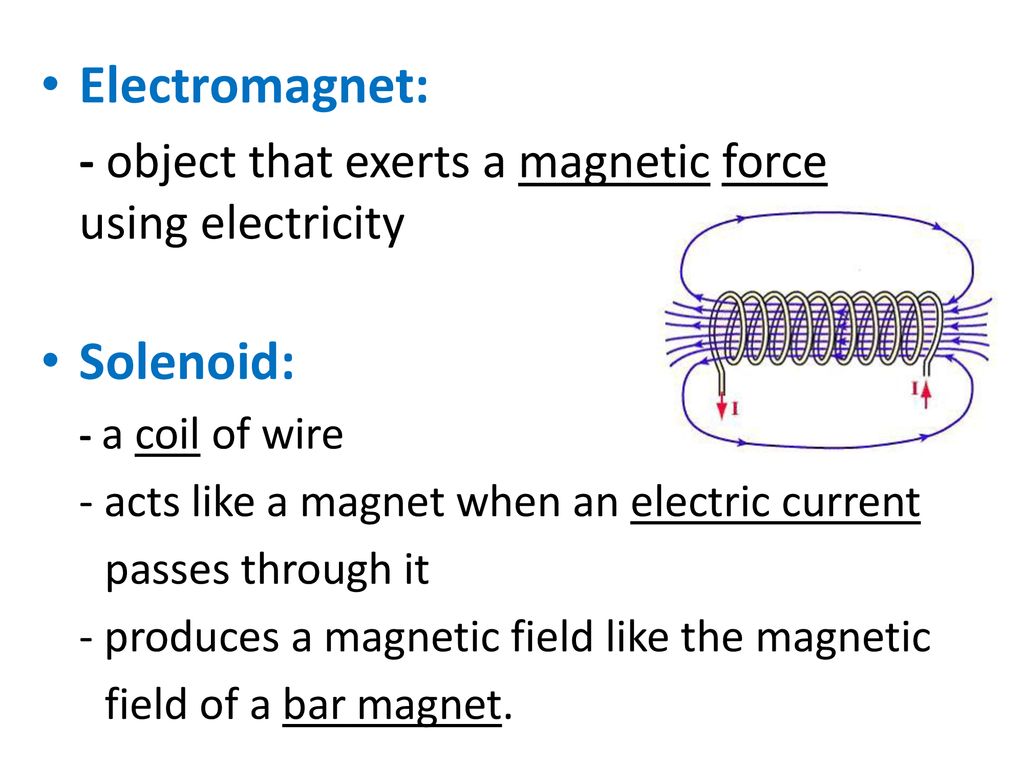 13.4) Magnetic Field of a Coil or Solenoid - ppt download