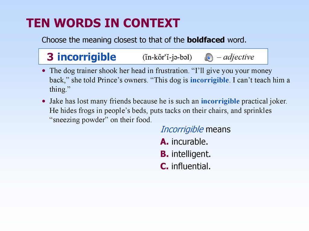 Place the words below in Alphabetical Order - ppt download