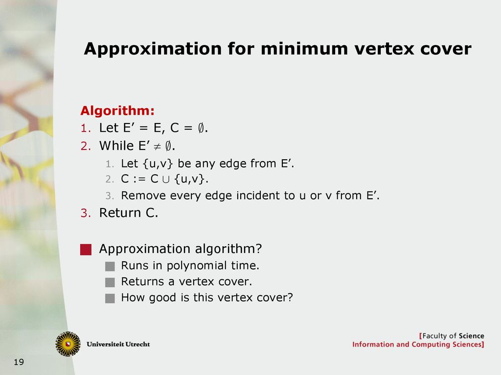 Introduction To Approximation Algorithms Ppt Download