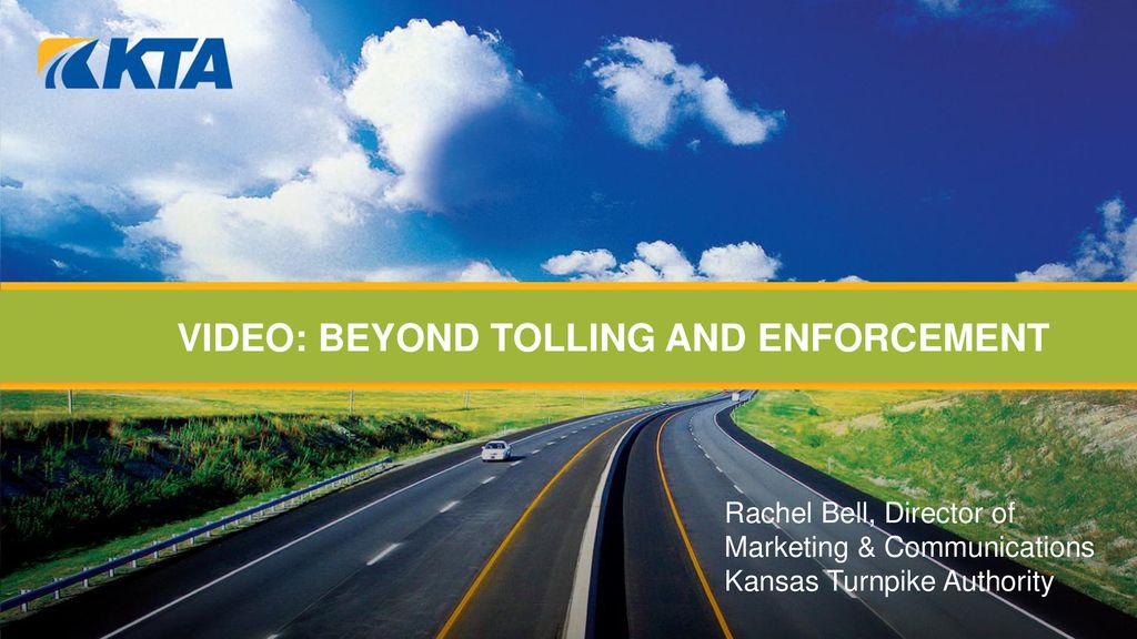 Video beyond tolling and enforcement ppt download