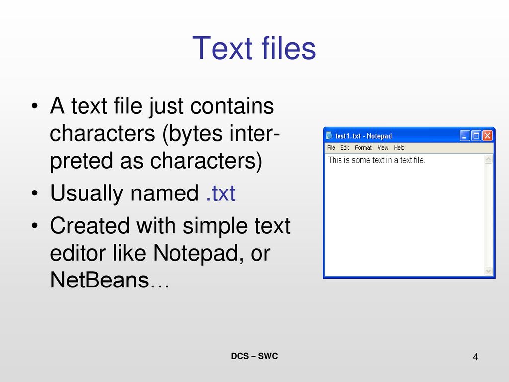 Working with files ppt download