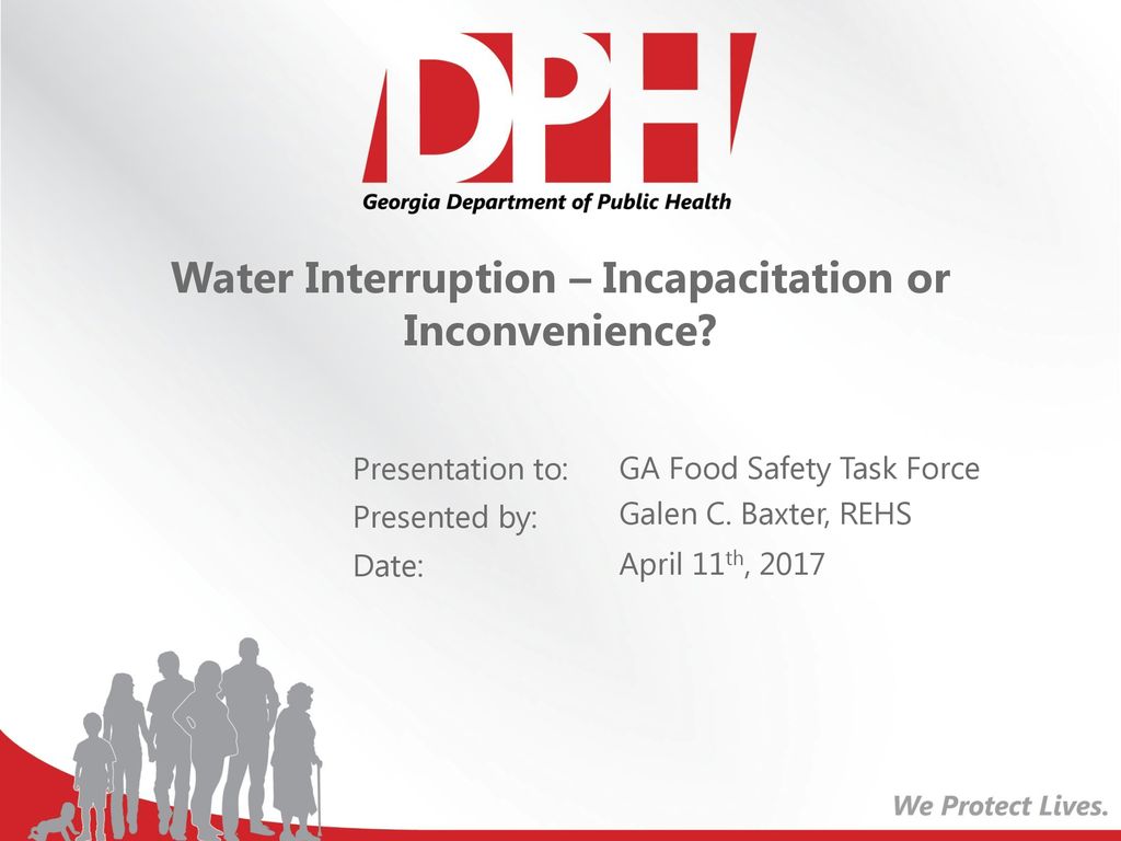 water-interruption-incapacitation-or-inconvenience-ppt-download
