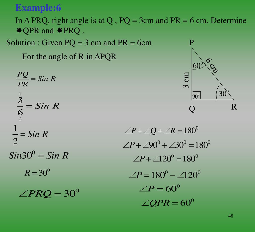 11 Trigonometry Trigonometry Is Derived From Greek Words Tri Three Gonon Angles And Metron Measure Trigonometry Means The Measure Ppt Download