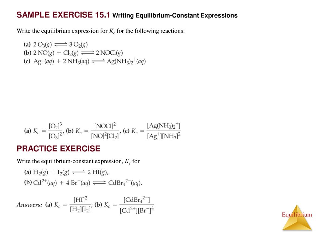 Chapter 21 Chemical Equilibrium - ppt download