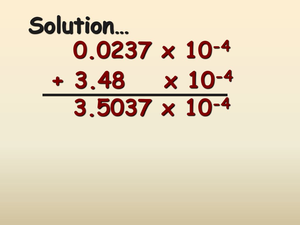 Scientific Notation. - ppt download