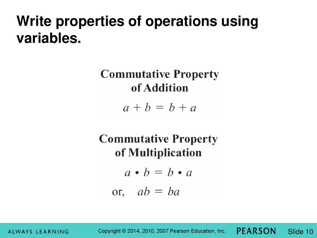 2 understanding variables and solving equations ppt download
