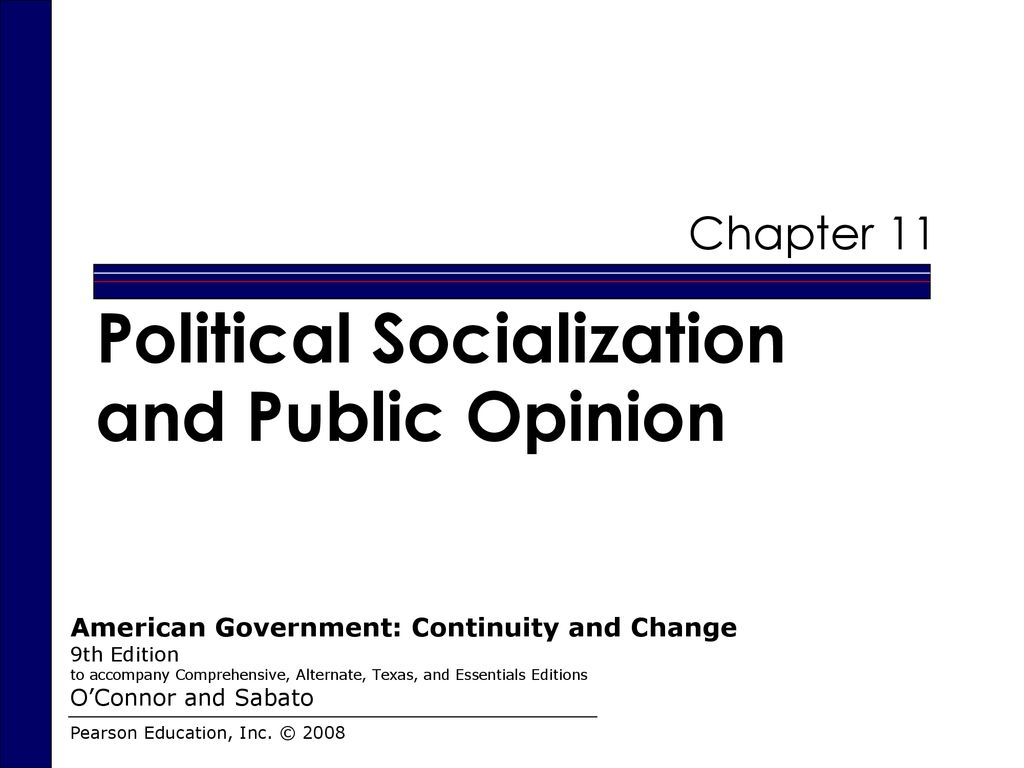 Political Socialization And Public Opinion - Ppt Download