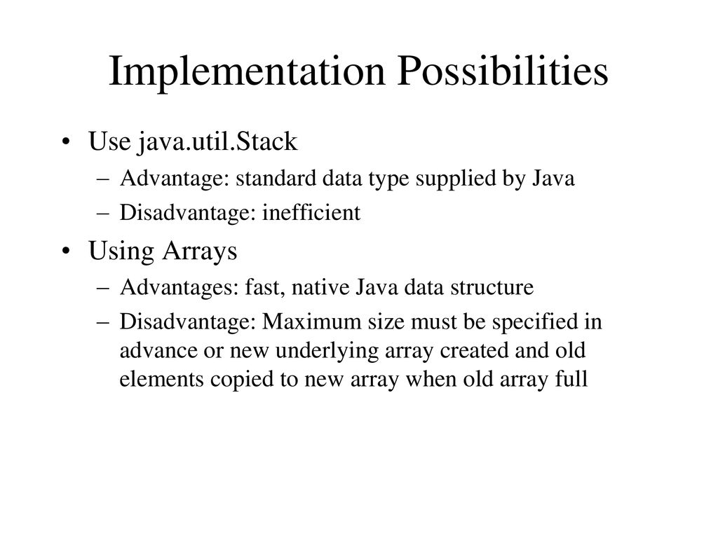 Abstract Data Types (ADT) - ppt download