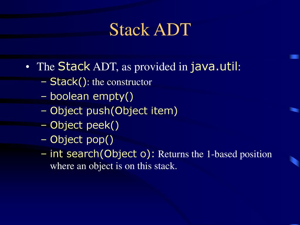 Stacks, Queues, and Deques - ppt download