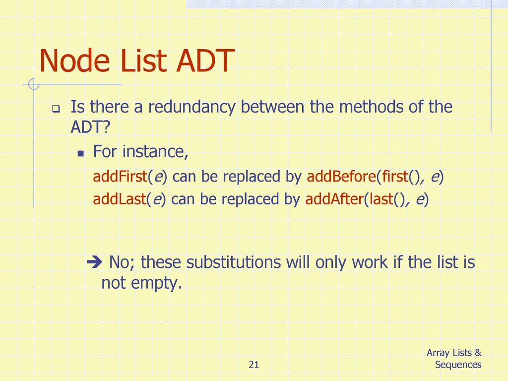 Array Lists, Node Lists & Sequences - ppt download