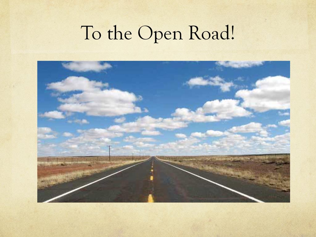 song of the open road walt whitman poem