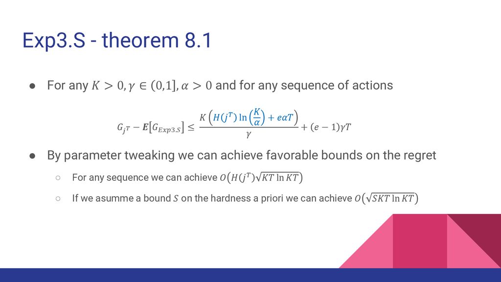 The Nonstochastic Multiarmed Bandit Problem Ppt Download