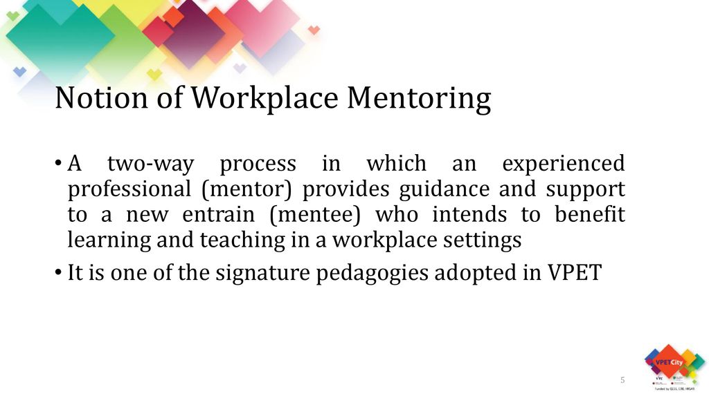 Notion of Workplace Mentoring
