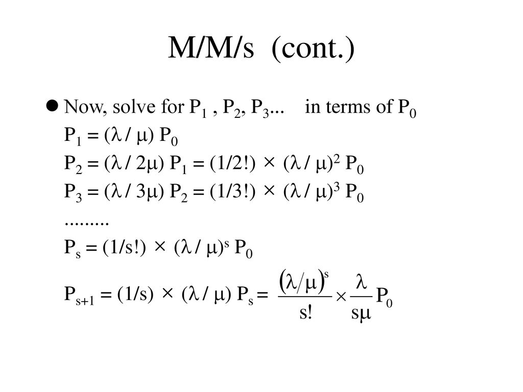Queueing Theory Ppt Download