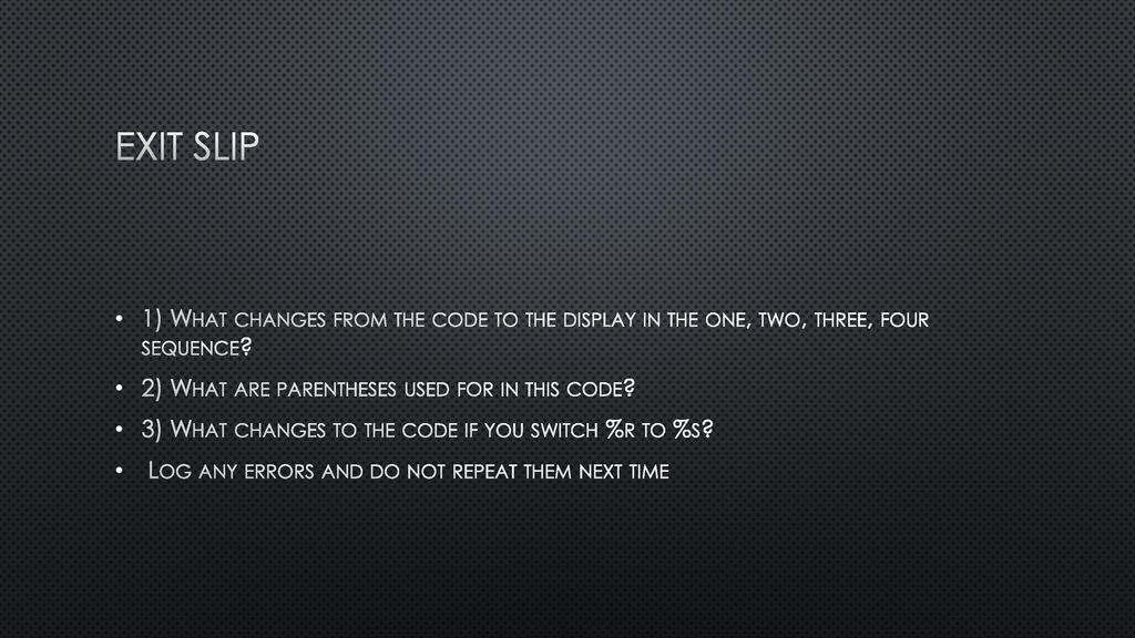 Python Lesson 6 Mr. Kalmes. - ppt download