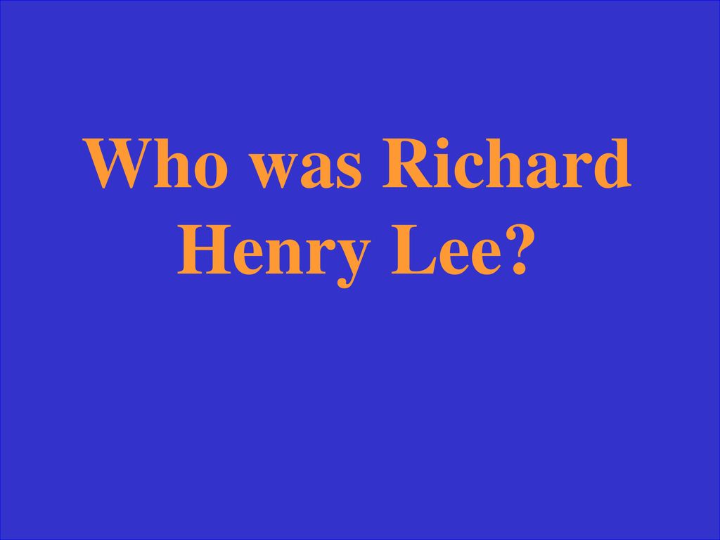 You will be given the answer. You must give the correct question. - ppt ...