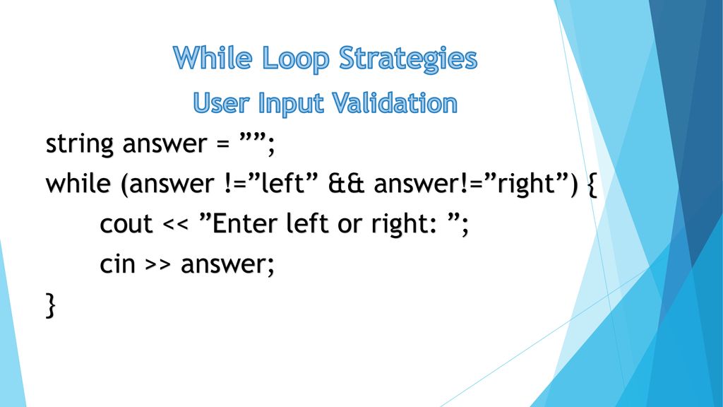While Loops. - ppt download image.