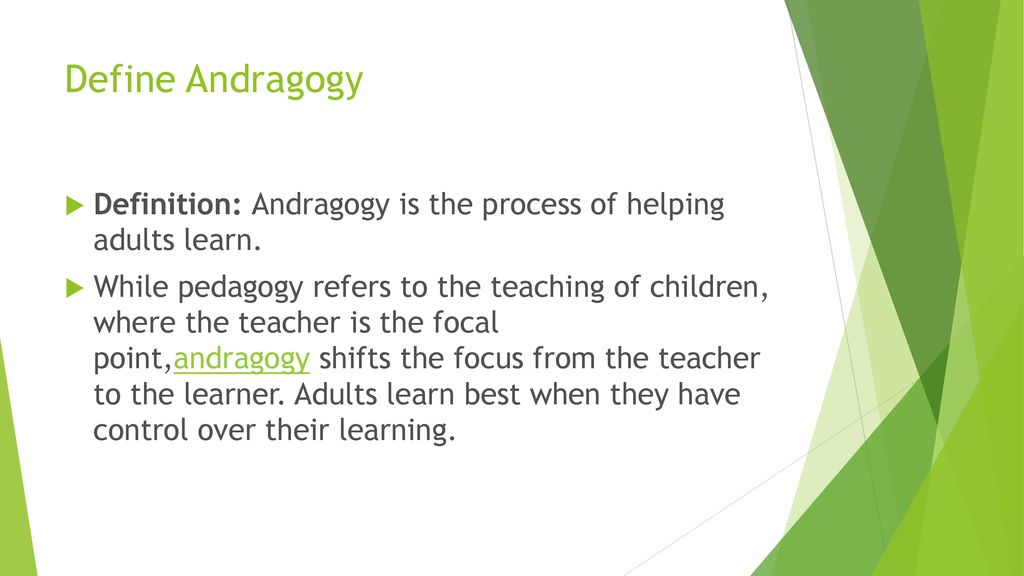 Malcolm knowles andragogical theory ppt download