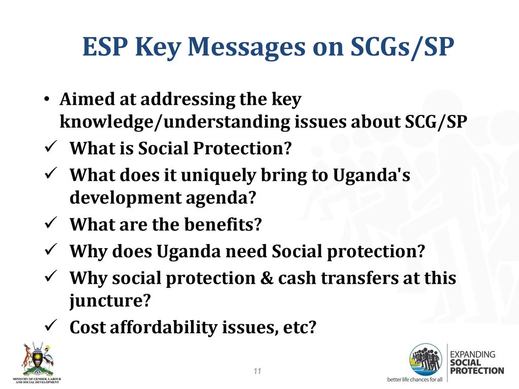 The role of the media in advocating for scgs social protection in