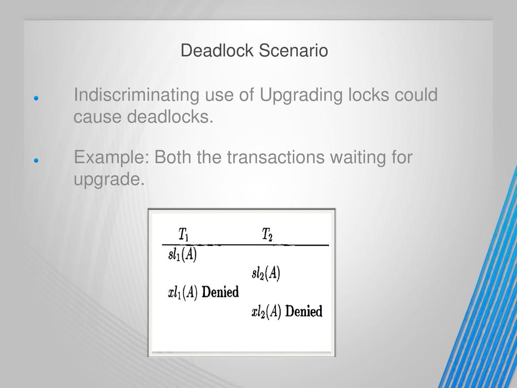 Locking Systems with Several Lock Modes - ppt download