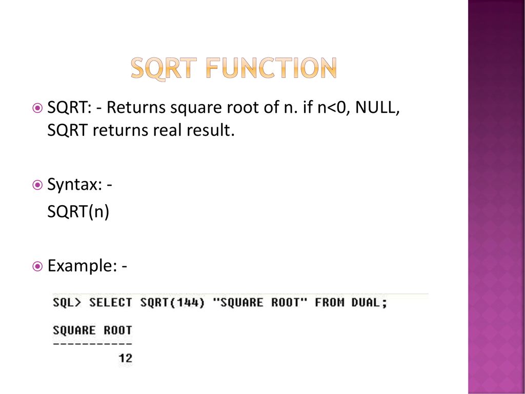 Computations Done on table data - ppt download
