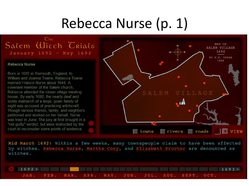 Rebecca Nurse (p. 1)