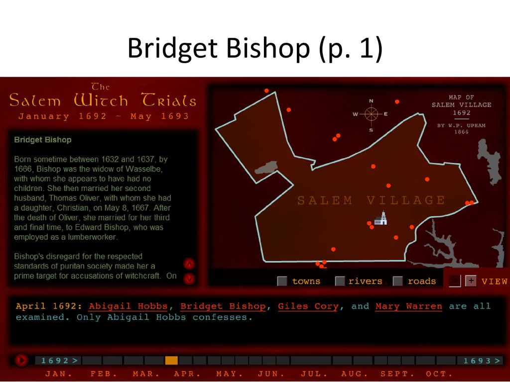 Bridget Bishop (p. 1)