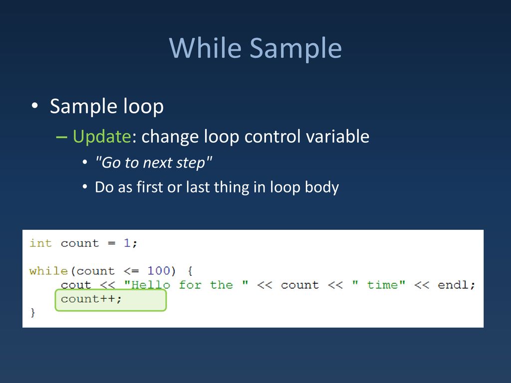 Iteration with while you can say that again ppt download